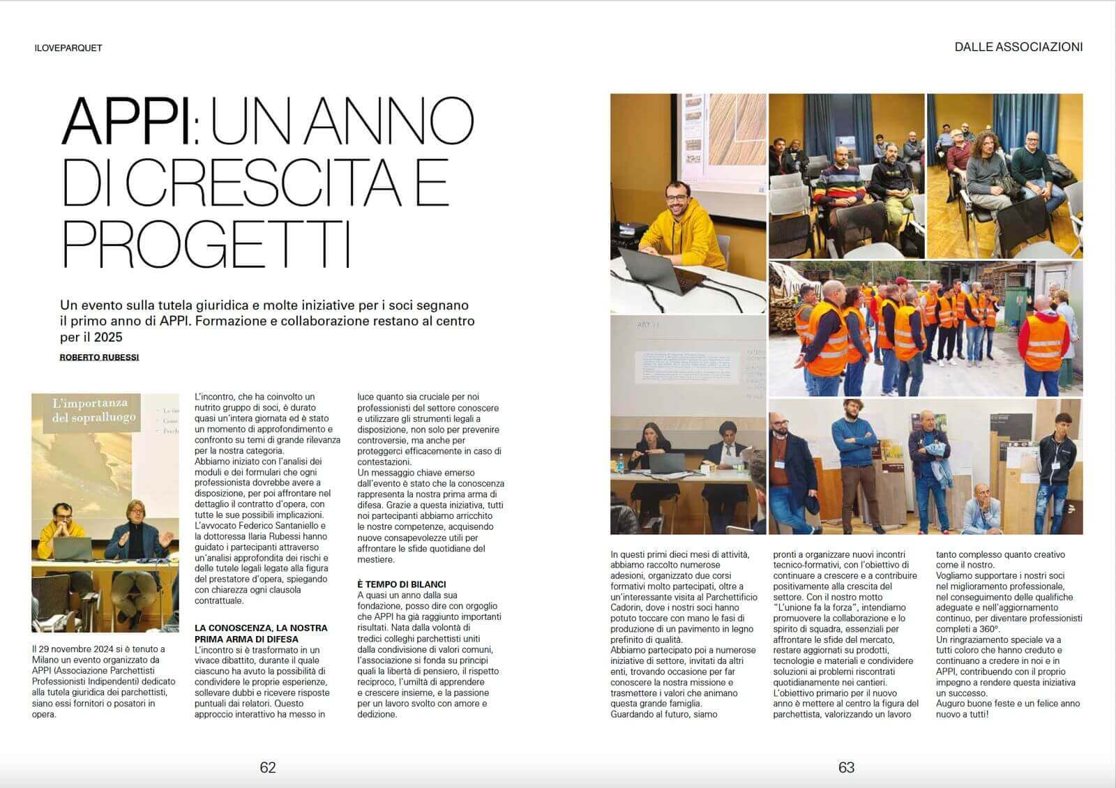 un Anno di crescita di APPI